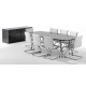 Lawson High Gloss Writable Boardroom Table 